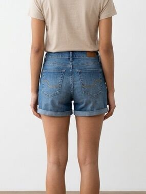 Signature by Levi Strauss Mid-Rise Blue Jean Shorts | Cotton | Size 10 | Y2K